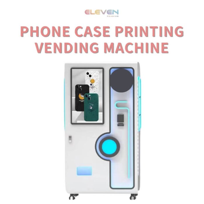 Automatic phone case printing vending machine