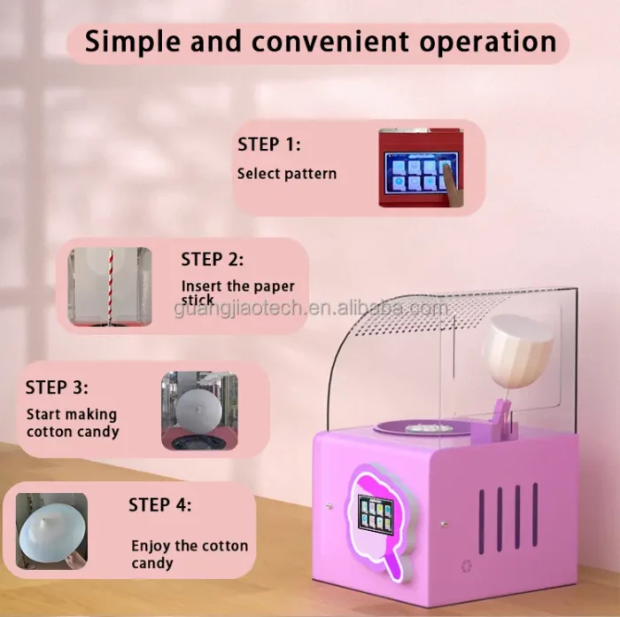 Cotton Candy Machine 綿菓子製造機 Amazon.co.jp: 全自動わた菓子機 コットン、家庭用業務用綿菓子製造機