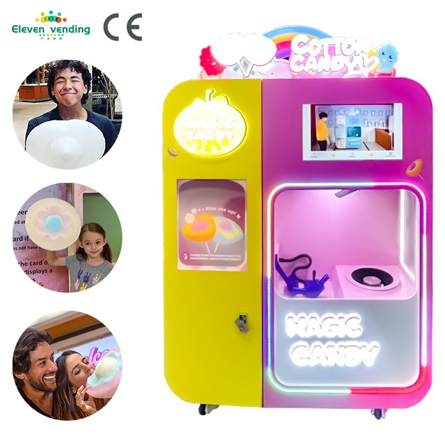 Automatic Cotton Candy Vending Machine