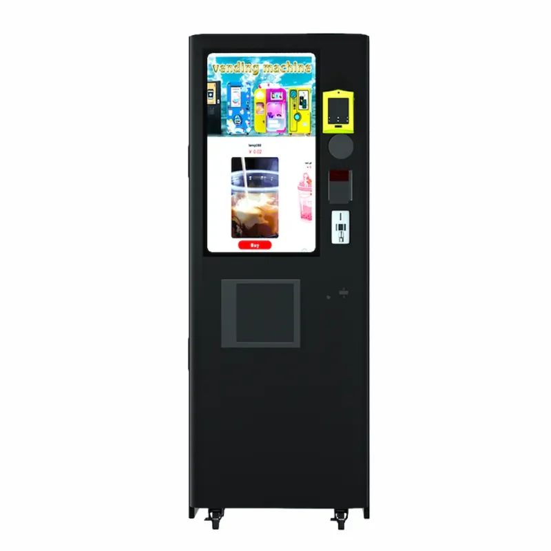 GJ711 smart protein shake vending machine with 32-inch touch screen for gyms-eleven vending