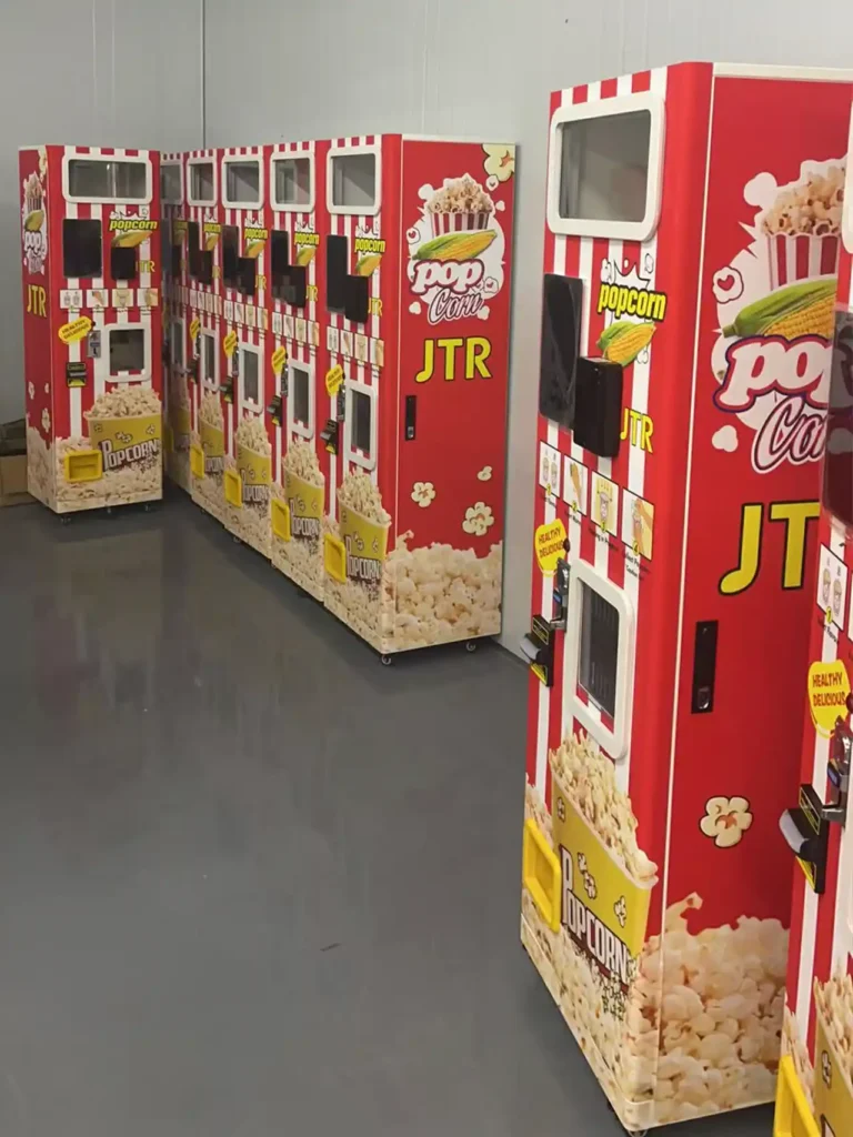 Popcorn machine factory pictures -eleven vending