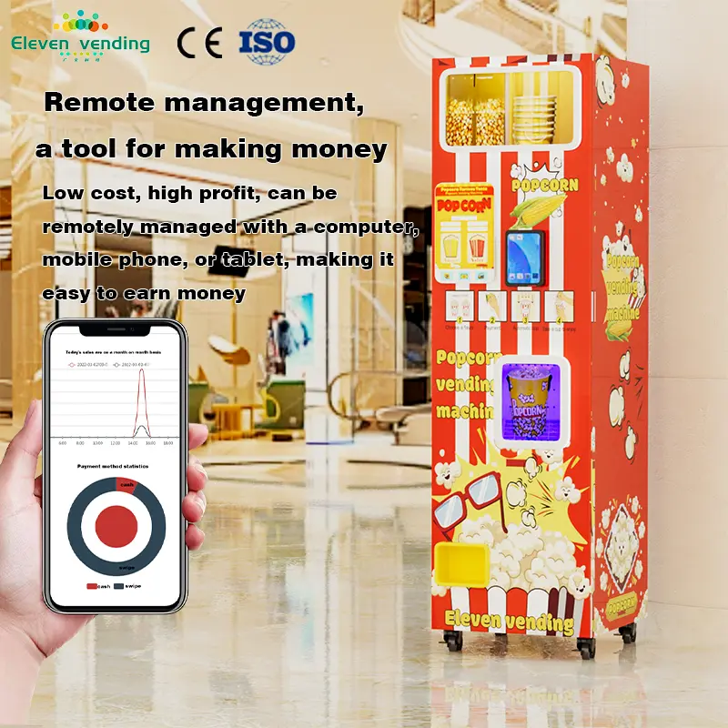 Remote monitoring diagram-eleven vending